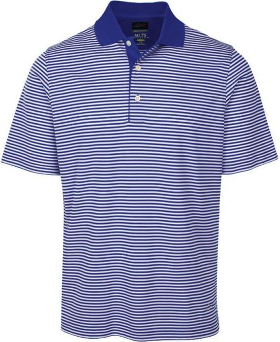 Actual product image Greg Norman Rayé col en tissu (M)