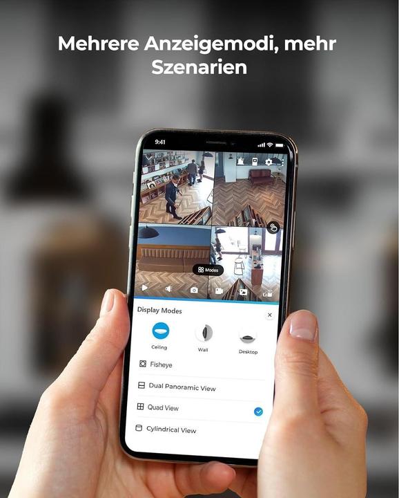 Actual product image Reolink Fisheye Series W520 WiFi (2560 x 2560 pixels)