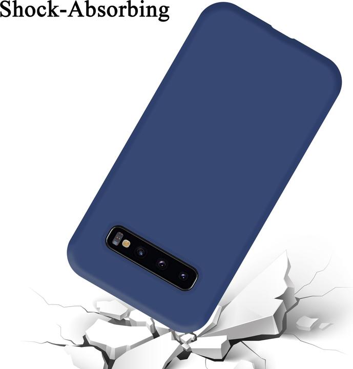 Productafbeelding Cadorabo TPU Liquid Silicone Case Cover (Samsung Galaxy S10 5G)