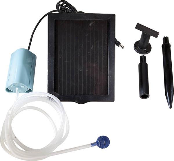 Produktbild Wetelux Solar Teichbelüfter, 100 l/Std. - Komplett Set