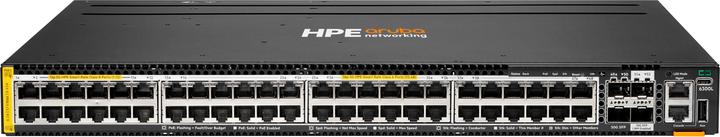 Produktbild Aruba HPE ANW 6300L 48p Smart Rate 100M/1G/2.5G/5G Class6/8 2p SFP56 50G 2p SFP+ 1G/10G LRM Layer2 Sw (48 Ports)