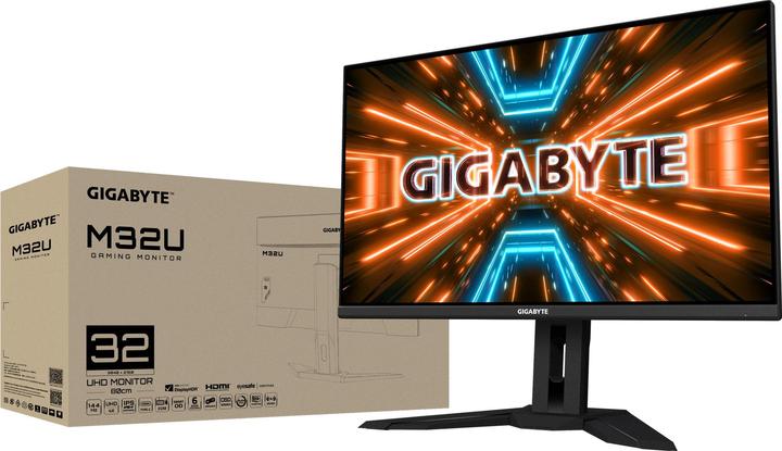 Actual product image Gigabyte M32U-EK (3840 x 2160 Pixels, 32")