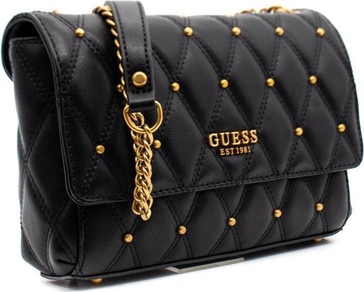 Productafbeelding Guess Triana, Textile Crossbody Bag, Black, HWQS8553210BLA, 26 x 16 x 9 cm