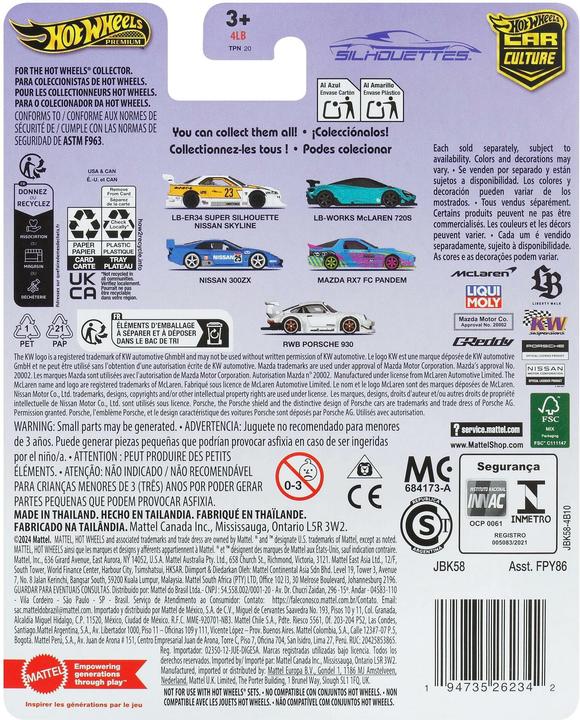 Produktbild Hot Wheels Porsche 930 RWB