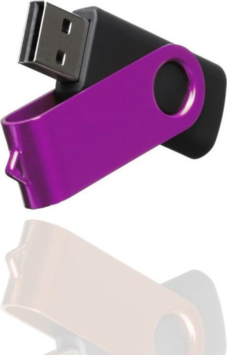 IMRO AXIS / Clé USB 128G (128 GB, USB 2.0, Purple) (128 Go, USB-A)