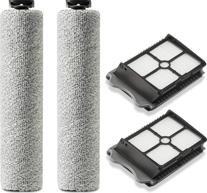 Image du produit Supremery 2X filtres de rechange 2X rouleau-brosse pour Tineco Floor ONE S3 et iFloor 3
