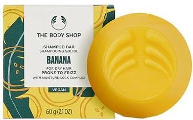 Actual product image Body Shop Solid Shampoo For Frizzy Hair Banana Shampoo Bar 60 G (Solid shampoo)