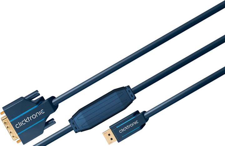 Actual product image clicktronic DisplayPort — DVI (2 m, DisplayPort, DVI)