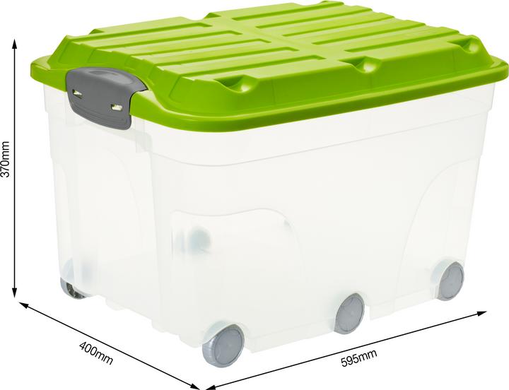 Image du produit Rotho Jeu de 2 trottinettes (59.5 x 40 x 37 cm, 57 l)