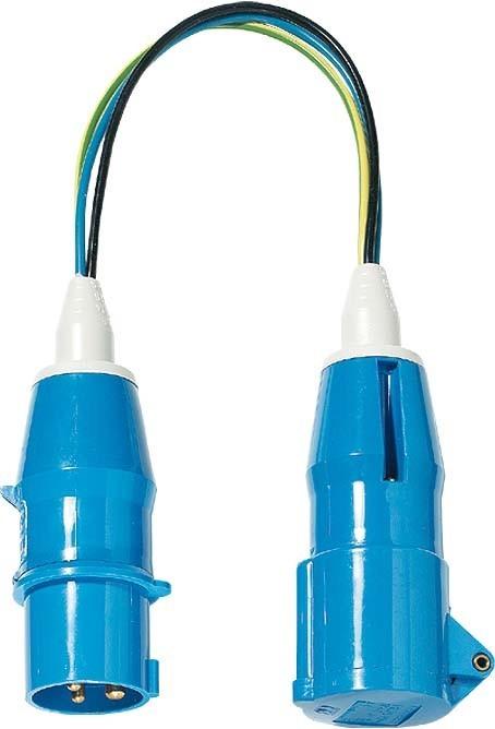 Actual product image Beha Amprobe BEHA 1233 Measuring adapter Schuko-Schuko (Adapter)