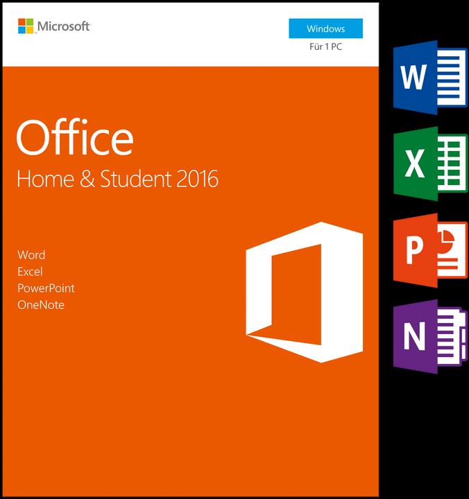Microsoft Office Home and Student 2016 (1 Utente, Senza limiti)