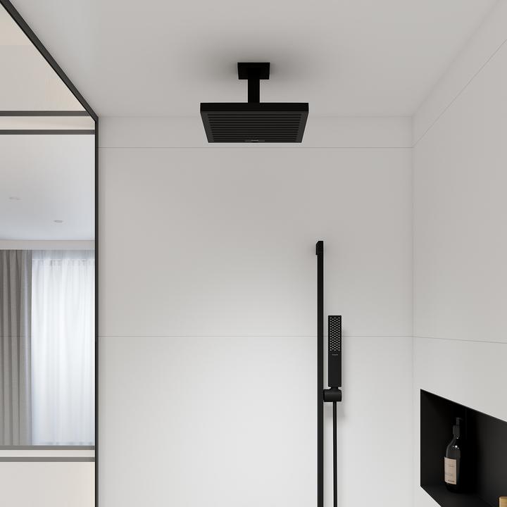 Produktbild hansgrohe Deckenanschluss E, 10 cm, 24338