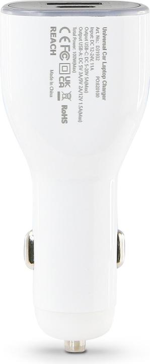 Actual product image Dicota Laptop car charger Universal PRO 12/24V (100 W)