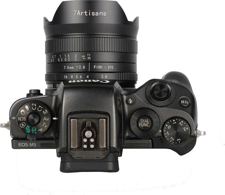 Produktbild 7artisans 7.5 mm F2.8 Fisheye Mark II (Canon EF-M, APS-C / DX)