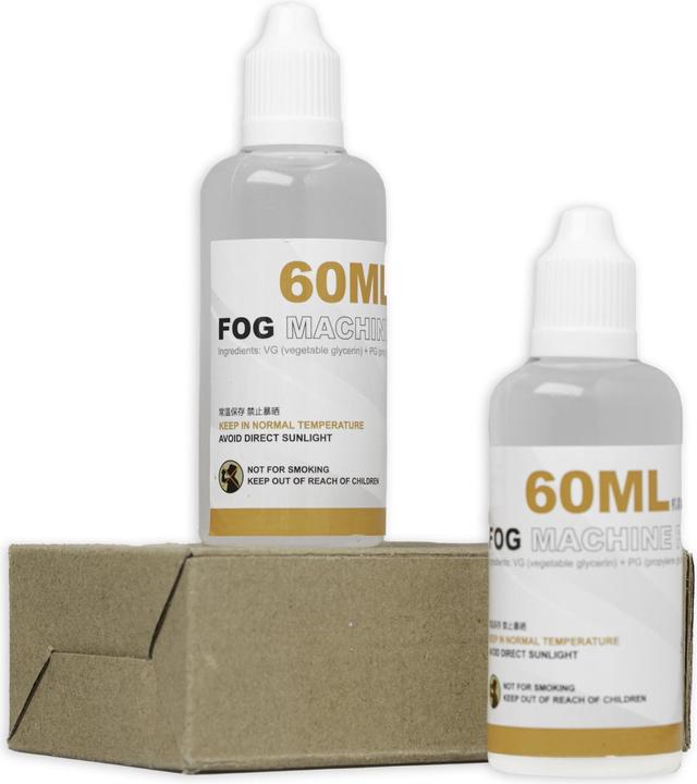Lensgo Rauchmaschine Flüssigkeit 60 ml, 2x (Weiteres Zubehör)