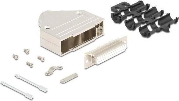 Actual product image Delock Sub-D connector housing 25 pin made of metal including plug (39.96 m)
