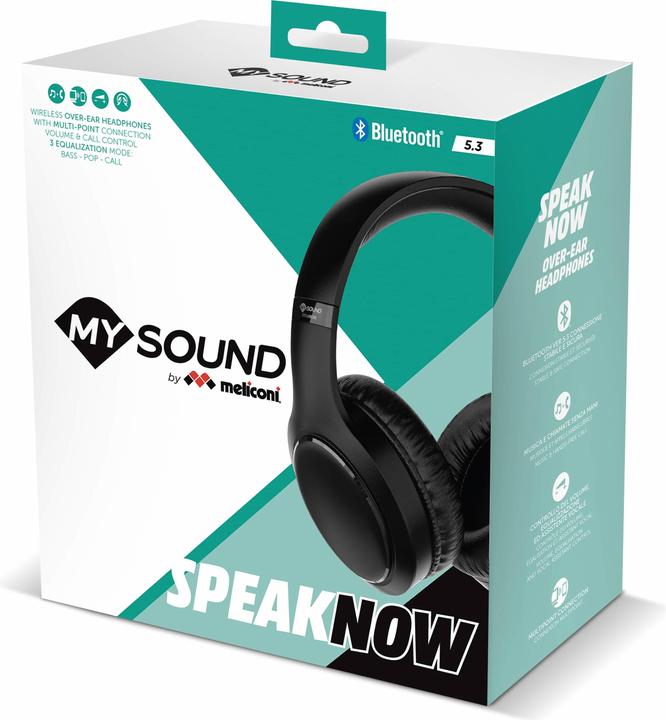 Produktbild Meliconi Speak Now Wireless Earpiece A Pavilion Musik und Bluetooth-Anrufe Schwarz (22 h, Kabellos)