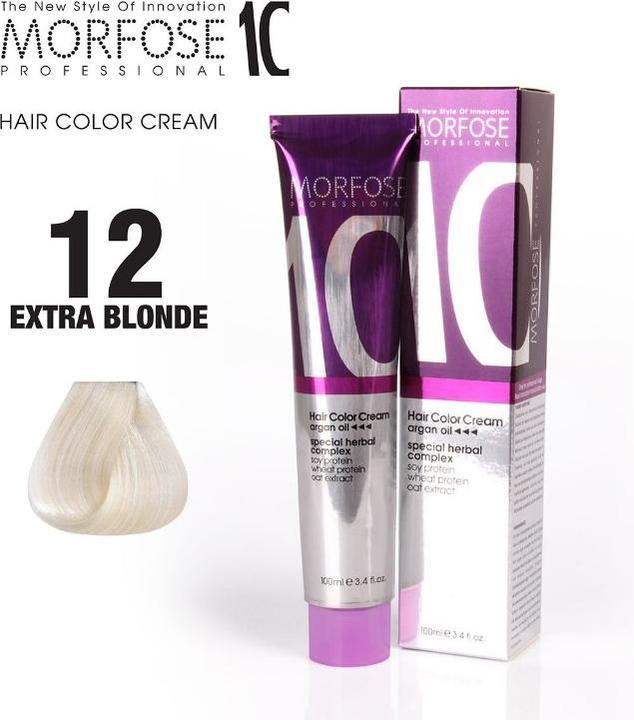 Produktbild Morfose (12) Haarfarbe Extra Blond 100ml (Extra Blond)