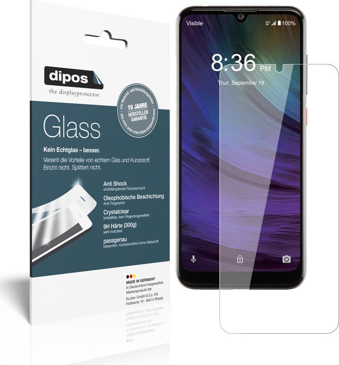 Actual product image Dipos Screen Protector Anti-Shock (2 Piece, ZTE Blade A7 Prime)