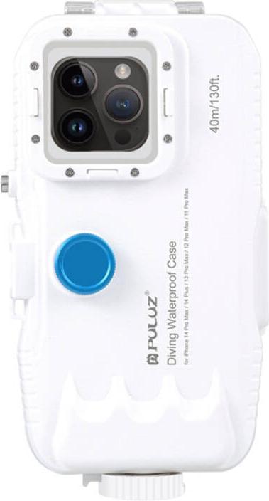 Immagine prodotto Puluz Custodia impermeabile in plastica per iPhone 14 Plus/Pro Max/13 Pro Max/12 Pro Max/11 Pro Max (Apple iPhone 13 Pro Max, Apple iPhone 14 Plus, Apple iPhone 12 Pro Max)