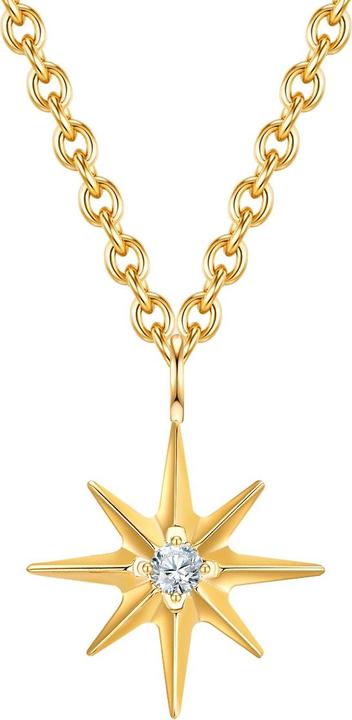 Image du produit Eastside Collier femme étoile - 33922 (Acier inoxydable, 40 - 45 cm)