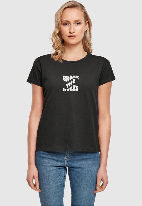 Actual product image Merchcode Ladies Break The Rules Box Tee - 118959 (XL)