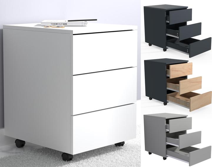Productafbeelding Ebuy24 Dalosa703SB grijs ladeblok (39 x 70 cm)