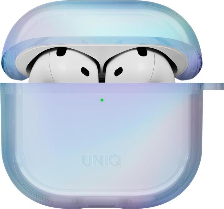 Produktbild Uniq Case Iridescia for AirPods 4 Hang Case blue (Ladecase Hülle)