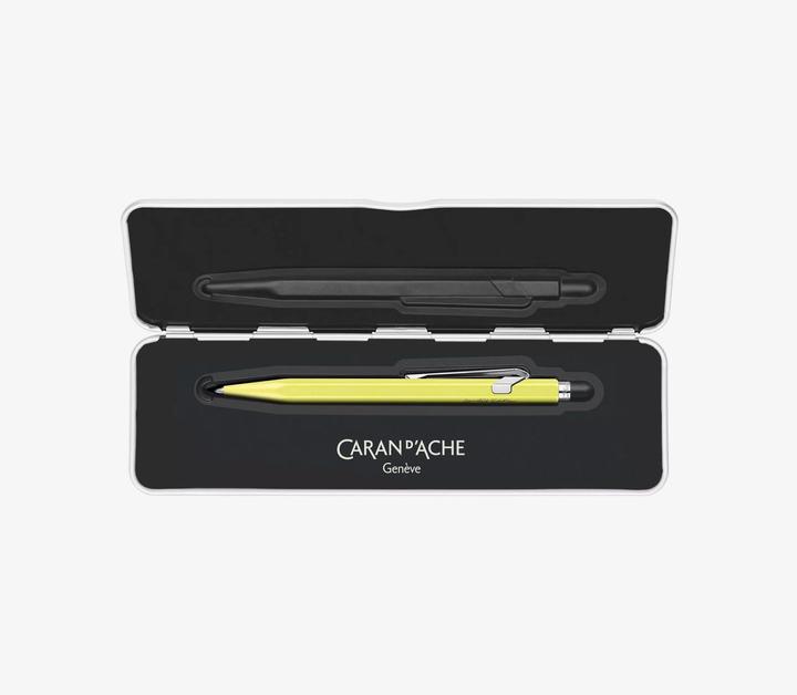 Actual product image Caran d'Ache Ball pen 849 (Neon yellow, 1 x)