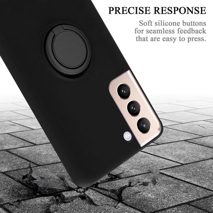Image du produit Cadorabo TPU Liquid Ring Silicone Case Cover (Samsung Galaxy S21+)