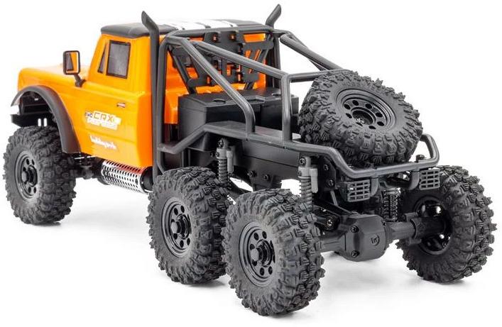 Actual product image Hobbytech Scale Crawler CRX18 Flat Cage 6x6 Orange, RTR, 1:18 (RTR Ready-to-Run)