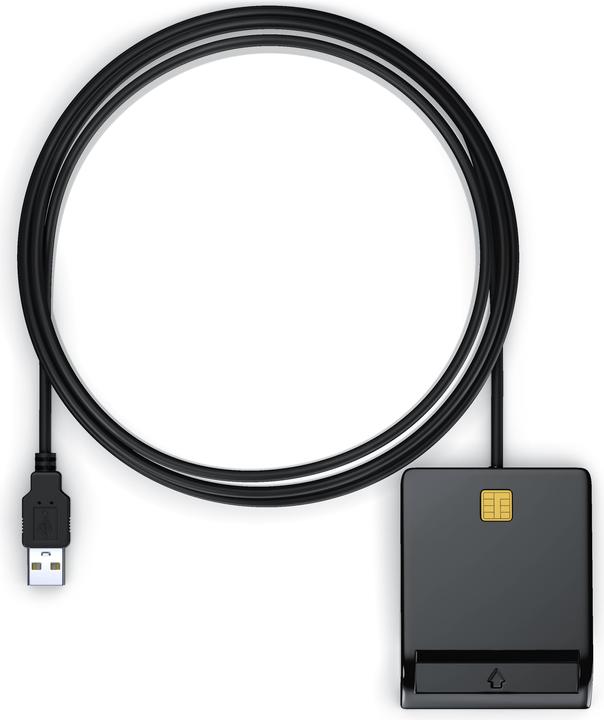 Actual product image CSL HBCI chip card reader, USB card reader HBCI capable for fast online identification (USB)