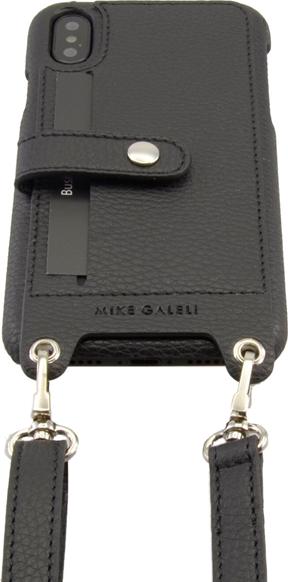 Produktbild Mike Galeli Back-Cover Lenny mit Gurt schwarz (Apple iPhone XS, Apple iPhone X)