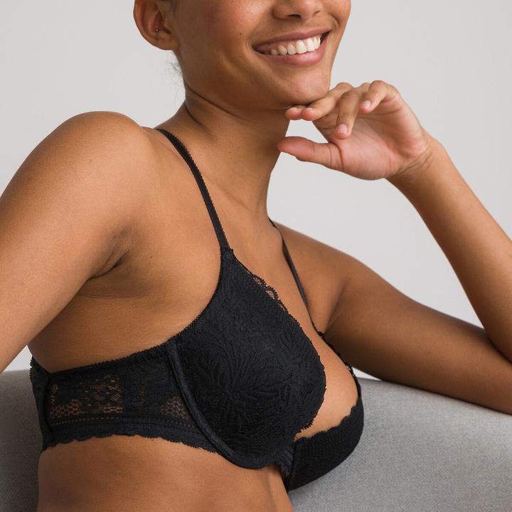 Immagine prodotto La Redoute Collections Reggiseno push-up in pizzo riciclato (70 A)