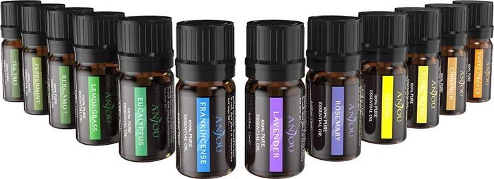 Image du produit Anjou Set d'huiles essentielles AJ-PCN013, 12x5 ml