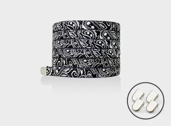 Immagine prodotto MU Classic Serie Bandana 1 paio di lacci elastici per scarpe (100 cm)