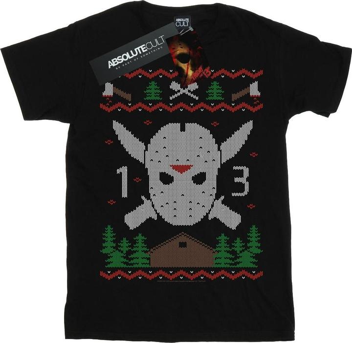 Absolute Cult Christmas Fair Isle TShirt (3XL)