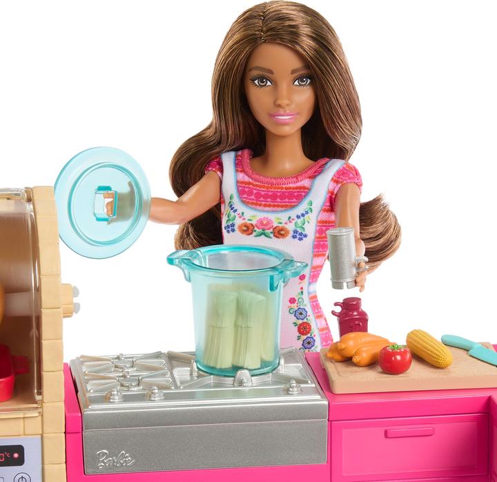 Image du produit Barbie and Teresa Recipe for Friendship Teresa Doll and Playset