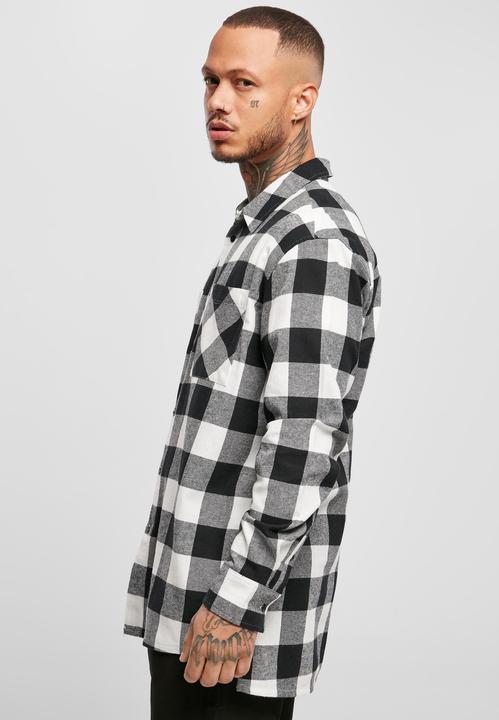 Produktbild Urban Classics Long Oversized Checked Shirt (L)
