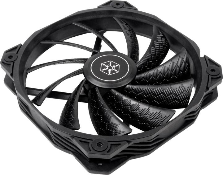 Produktbild Silverstone SST-SF160B - Shark Force Computer Case Cooling Fan 160mm, Fluid-Dynamic-Bearing, black (160 mm, 1 x)