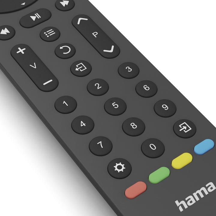 Actual product image Hama Universal remote control TV, infrared, for 4 devices, adaptive, app buttons (Universal remote control, Infrared)