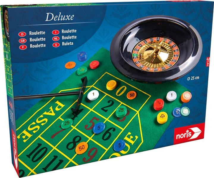 Produktbild Noris Roulette Deluxe Set (Deutsch, Französisch, Italienisch, Englisch)
