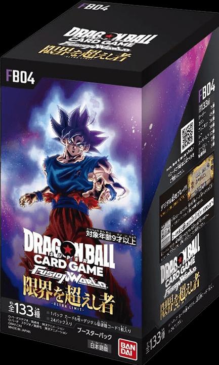 Dragon Ball Super Fusion World - Booster Box Ultra Limit - FB04 (Japonais, Pack de boosters)