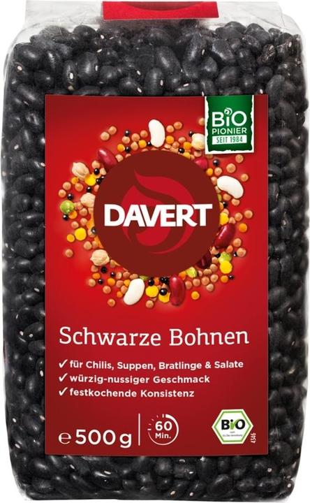 Davert Schwarze Bohnen (500 g)