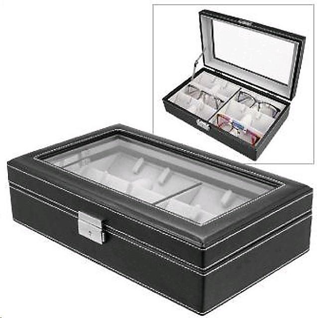 Immagine prodotto Safe custodia per occhiali nera con 6 scomparti