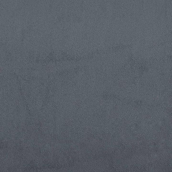 Produktbild VidaXL Tagesbett Ausziehbar Matratzen Schlafsofa Bett Dunkelgrau 100x200 cm Samt (100 x 200 cm)