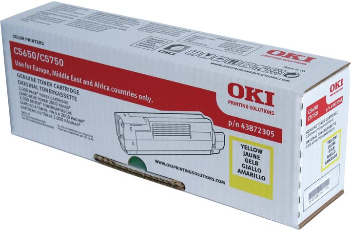 Actual product image OKI 43872305 (Y)