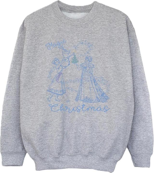 Disney Frozen Magic Christmas Sweatshirt Mädchen