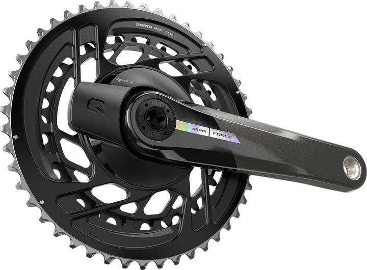 Actual product image Quarq Power Meter Crankset Spider Force eTap AXS 2x DUB (167.50 mm)
