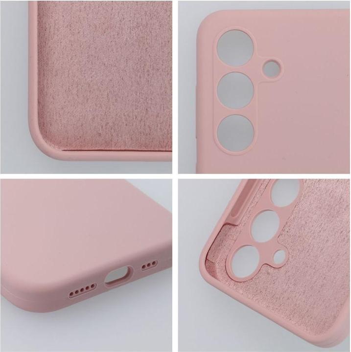 Produktbild OEM Back panel cover Case SILICONE 2mm for SAMSUNG A15 5G / A15 4G sand pink (Samsung Galaxy A15 5G)